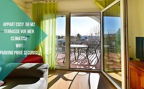Unsejouraempuriabrava-Terrasse-Vue Mer -Clime- Wifi Parking